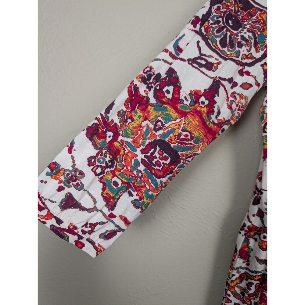 Peruvian Connection Goa Floral Tunic - Picture 5 of 10
